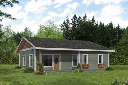 Craftsman House Plan - 88784 - Front Exterior