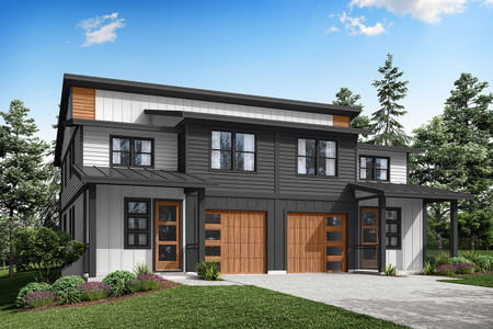 Contemporary House Plan - Sturgis 52825 - Front Exterior