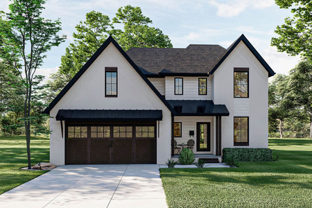 Farmhouse House Plan - Montreal 50927 - Front Exterior