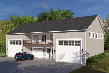 Farmhouse House Plan - Cain 10174 - Front Exterior