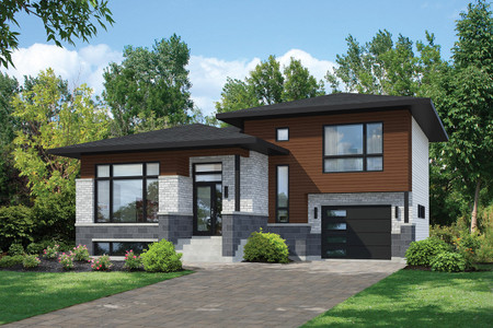 Modern House Plan - 97445 - Front Exterior