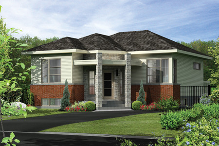 Modern House Plan - 51714 - Front Exterior