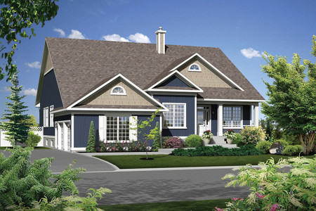 Country House Plan - 11474 - Front Exterior