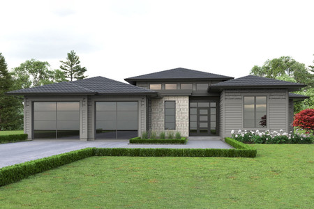 Prairie House Plan - Cedar Hills 32358 - Front Exterior