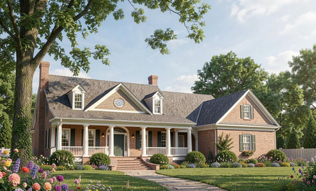 Classic House Plan - Dixie 84945 - Front Exterior