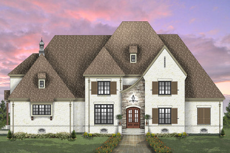 French Country House Plan - 19796 - Front Exterior