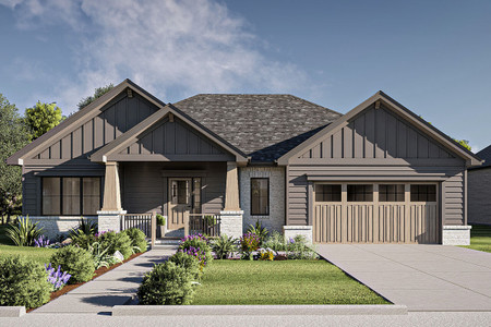 Cottage House Plan - Greenwood Cottage 15381 - Front Exterior
