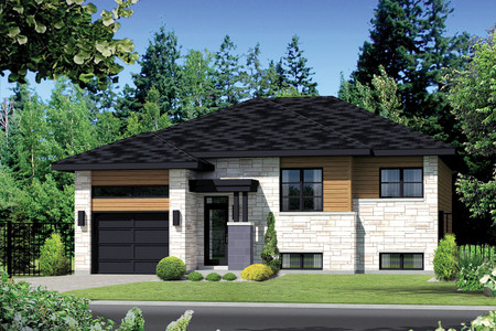 Modern House Plan - 11999 - Front Exterior
