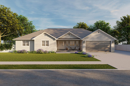 Ranch House Plan - Taylor 30207 - Front Exterior