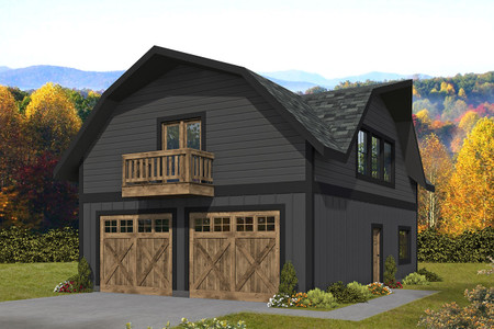 Farmhouse House Plan - 58173 - Front Exterior