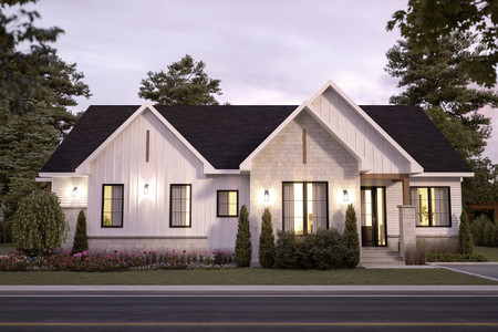 Modern House Plan - Angeline 86142 - Front Exterior