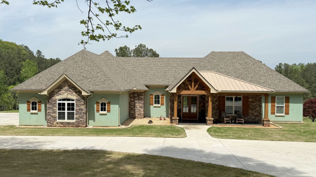 Craftsman House Plan - Withrow Springs 34510 - Front Exterior