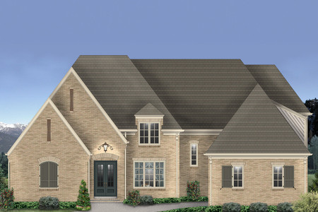 French Country House Plan - 43795 - Front Exterior