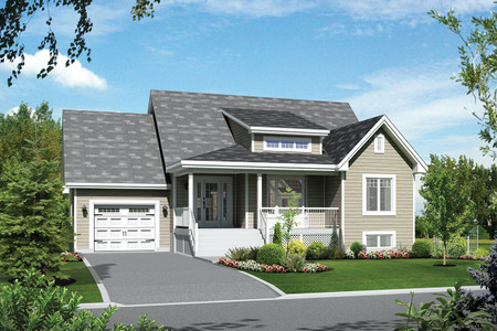 Country House Plan - 89858 - Front Exterior