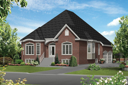 European House Plan - 12730 - Front Exterior