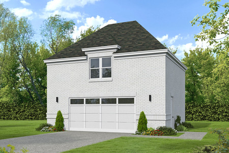Cape Cod House Plan - Leeward Garage ADU 39045 - Front Exterior