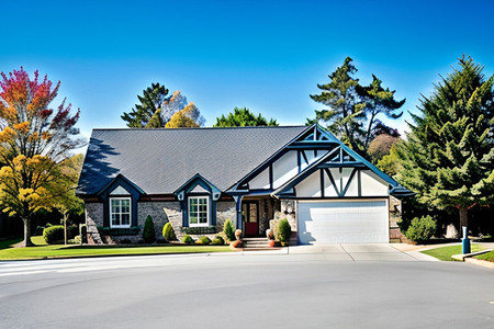 Tudor House Plan - 59870 - Front Exterior