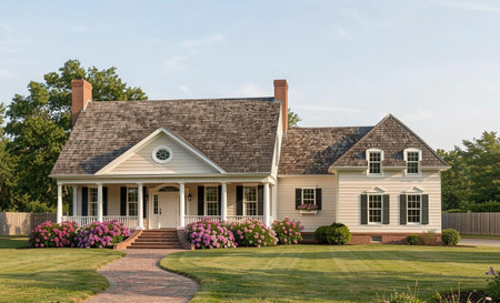 Cottage House Plan - Belle Grove 76533 - Front Exterior