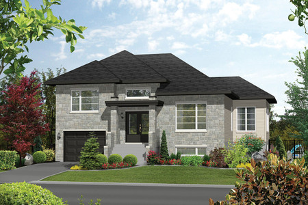 Contemporary House Plan - 50835 - Front Exterior