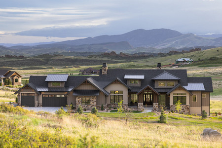 Lodge Style House Plan - Campbell Mountain 97052 - Front Exterior