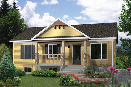 Country House Plan - 28093 - Front Exterior