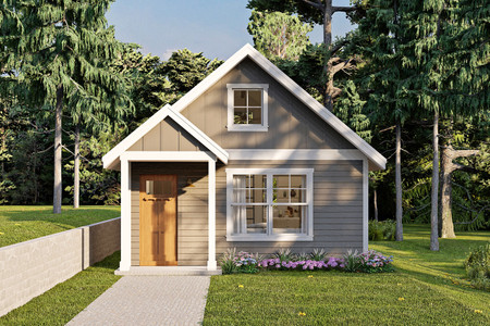 Cottage House Plan - Goose Cottage 98144 - Front Exterior