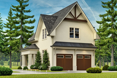 Classic House Plan - Lily Garage 51518 - Front Exterior