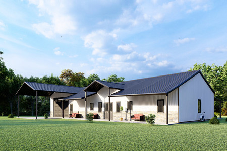 Traditional House Plan - Ivy 13512 - Front Exterior