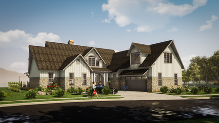 Traditional House Plan - Miranda 69796 - Front Exterior