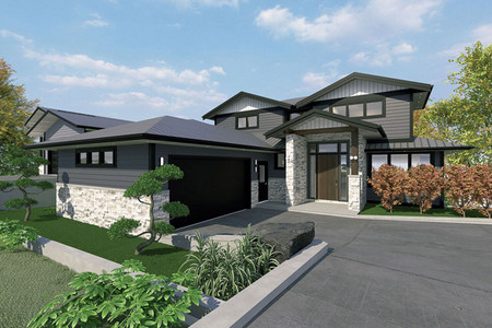 Modern House Plan - Pacific Horizon 11055 - Front Exterior