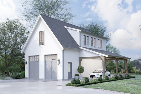 European House Plan - Valleycrest 52362 - Front Exterior