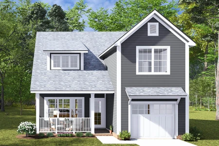 Cottage House Plan - 33341 - Front Exterior