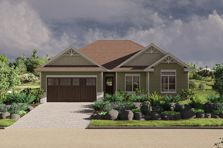 Traditional House Plan - Springhill 61514 - Front Exterior