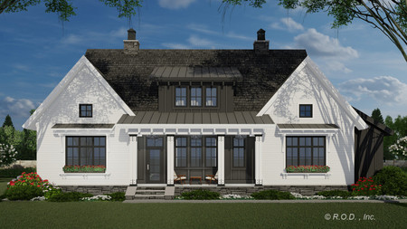 Farmhouse House Plan - Hidden Brook 30576 - Front Exterior