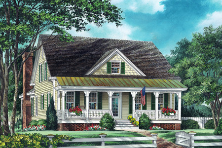 Country House Plan - Meadowlark 11989 - Front Exterior