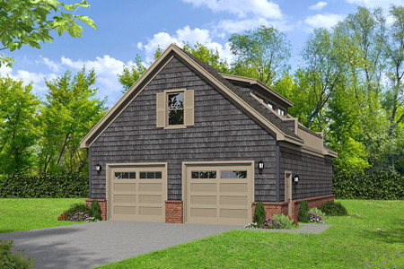 Country House Plan - Braselton Garage 56076 - Front Exterior