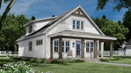 Farmhouse House Plan - Hayfield 32041 - Front Exterior