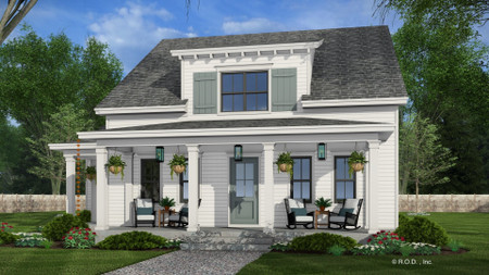 Farmhouse House Plan - Marilyn 53509 - Front Exterior