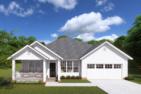 Cottage House Plan - Green Lane 14841 - Front Exterior