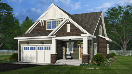 Craftsman House Plan - Pendleton 19640 - Front Exterior