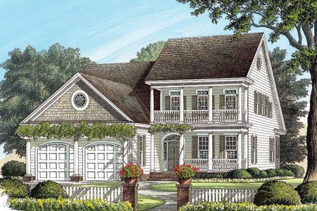 Southern House Plan - Easton 37241 - Front Exterior