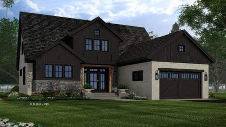 Traditional House Plan - Dixon 59511 - Front Exterior