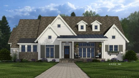 Farmhouse House Plan - Mary Ann 79754 - Front Exterior
