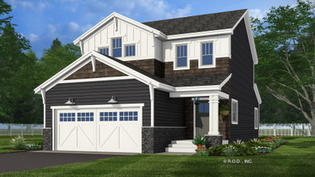 Bungalow House Plan - Hillcrest 93406 - Front Exterior