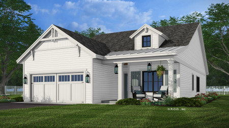 Farmhouse House Plan - Amelia 59718 - Front Exterior