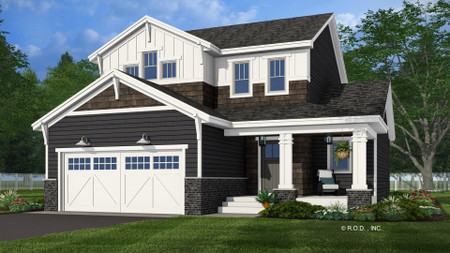 Bungalow House Plan - Huron 18515 - Front Exterior