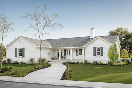 Ranch House Plan - Spalding 38887 - Front Exterior