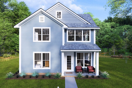 Traditional House Plan - 73280 - Front Exterior