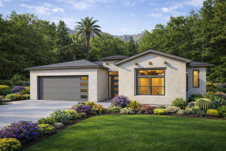 Southwest House Plan - The Cassidy 65219 - Front Exterior