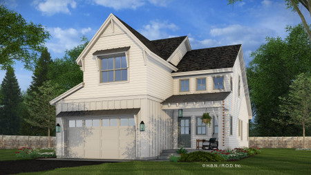 Farmhouse House Plan - White Pines 50546 - Front Exterior